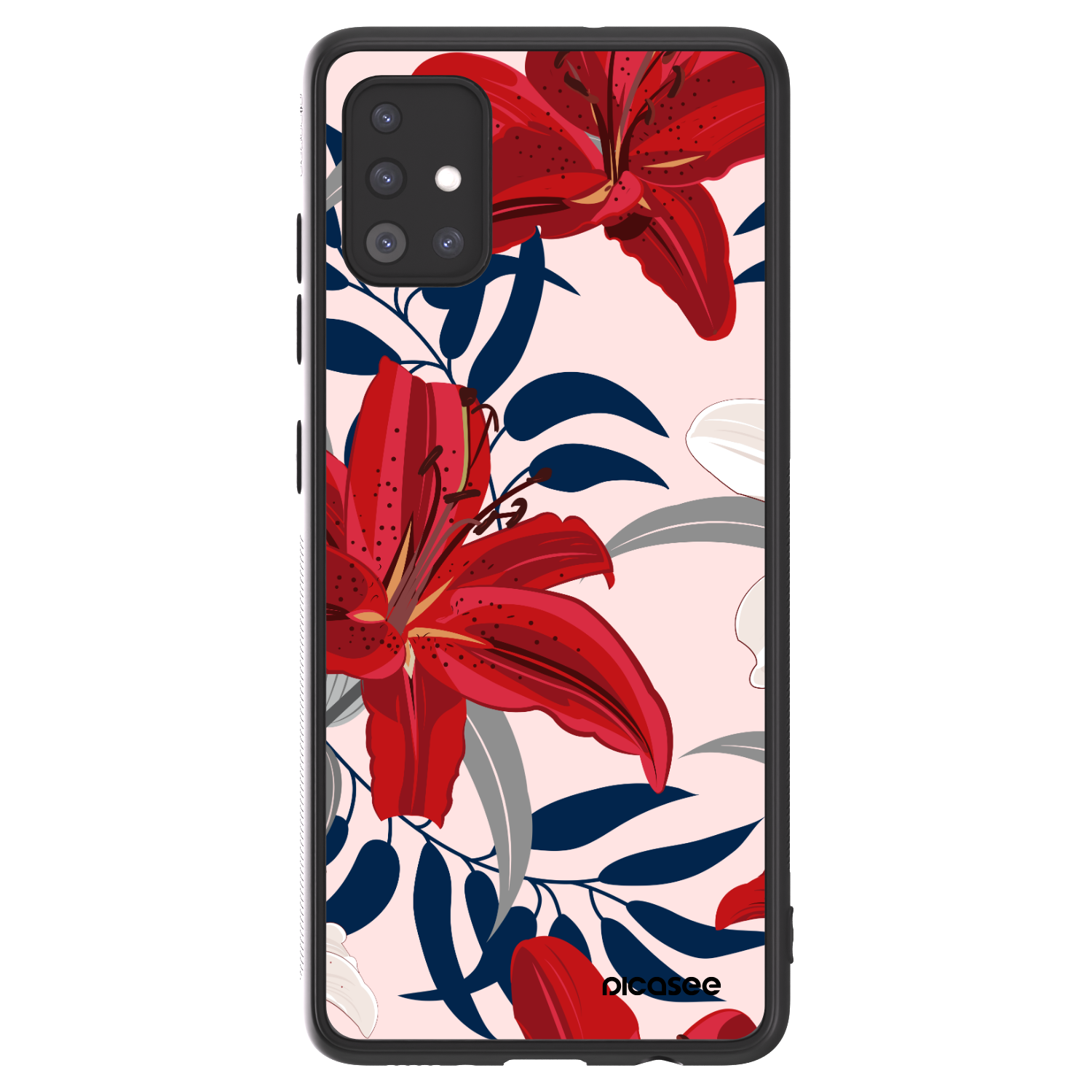 Picasee ULTIMATE CASE za Samsung Galaxy A51 A515F - Red Lily