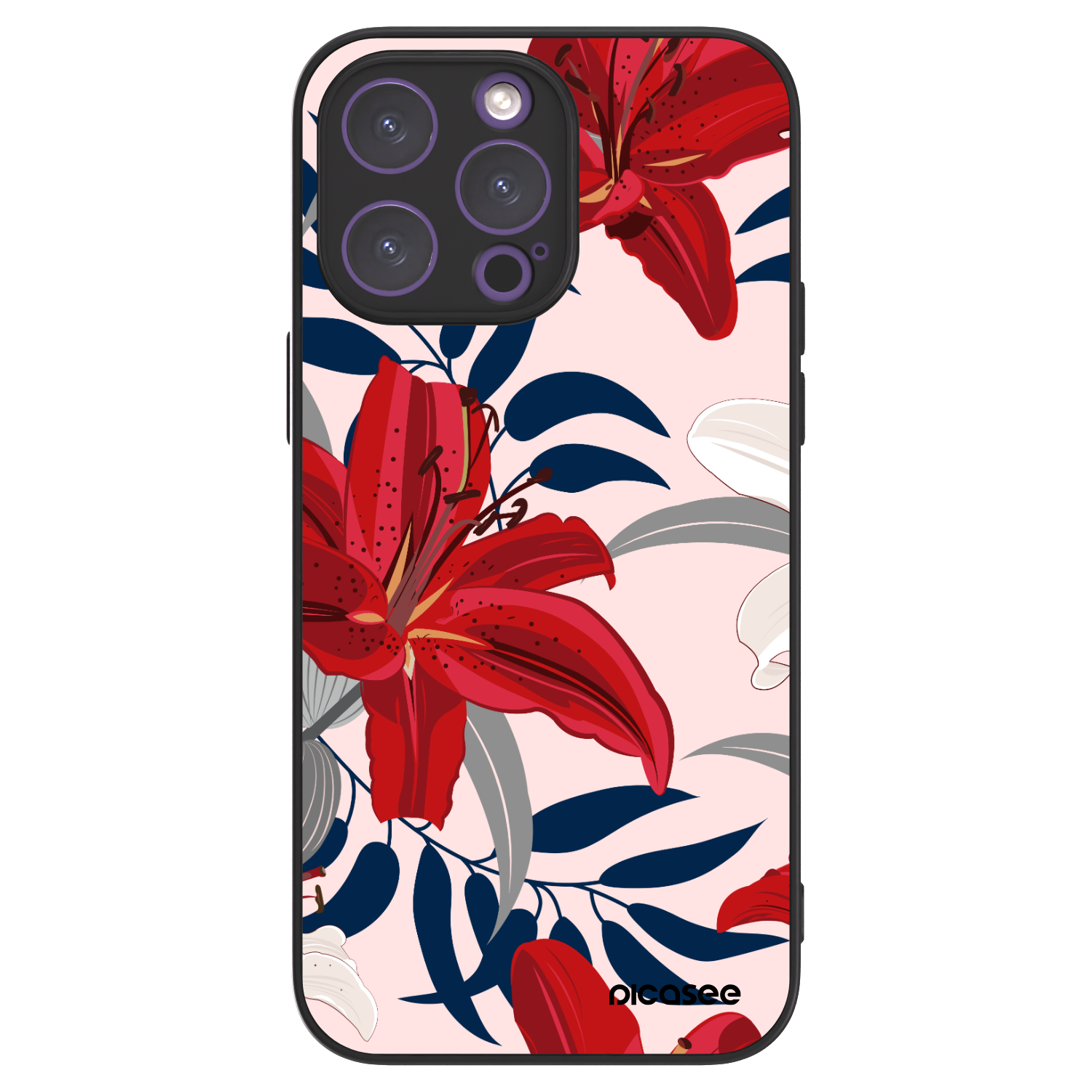 Picasee ULTIMATE CASE za Apple iPhone 14 Pro Max - Red Lily