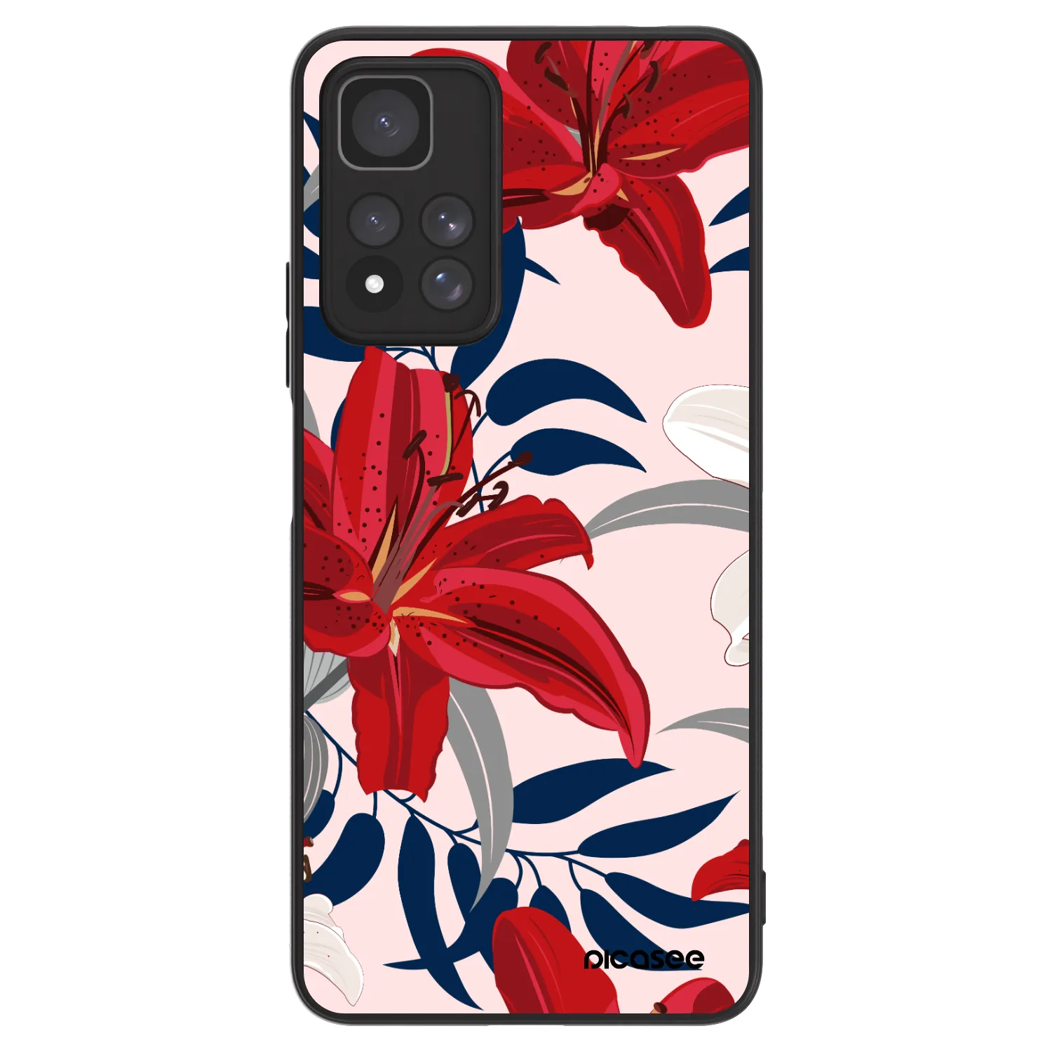 Picasee ULTIMATE CASE za Xiaomi Redmi Note 11 Pro+ 5G - Red Lily
