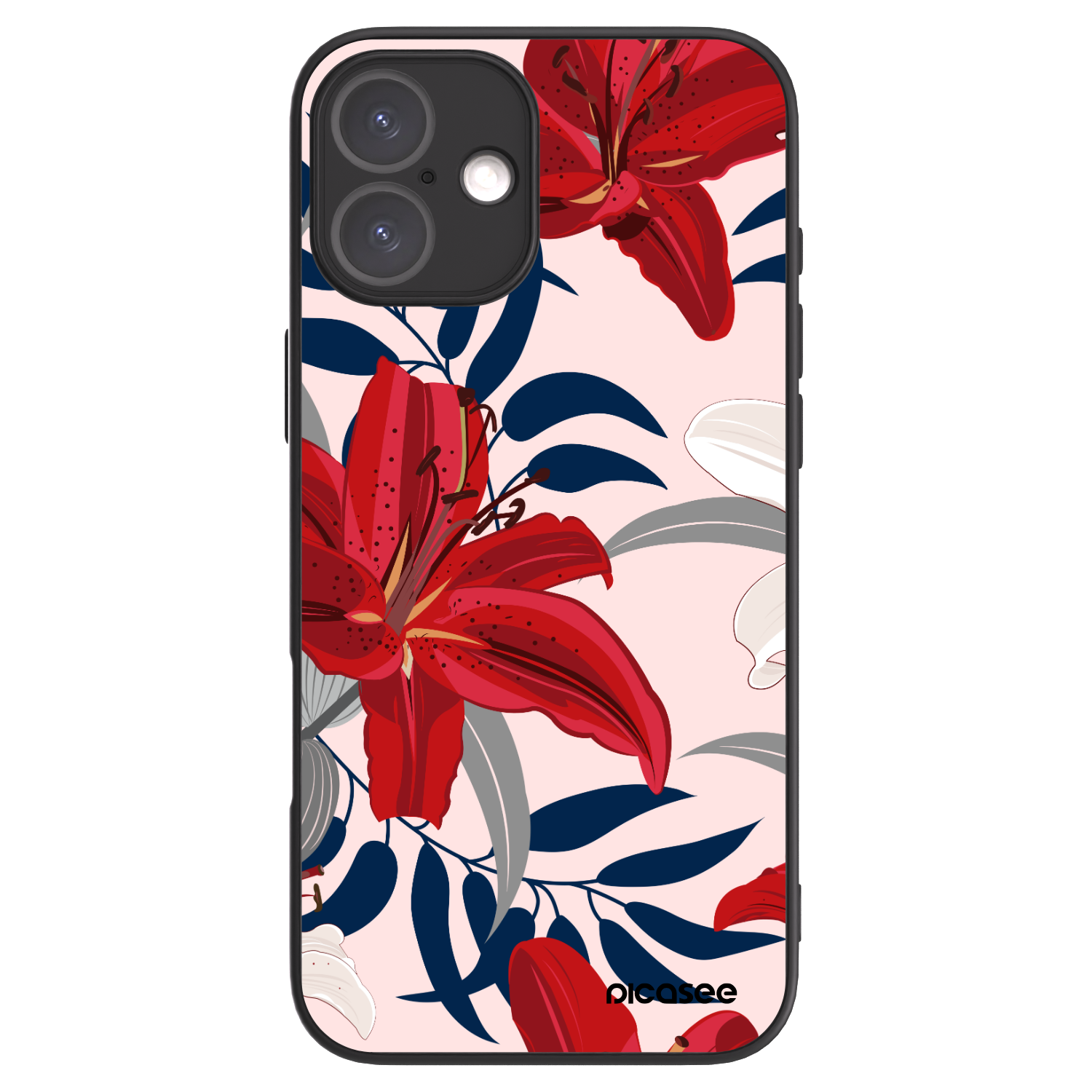 Picasee ULTIMATE CASE MagSafe za Apple iPhone 16 Plus - Red Lily