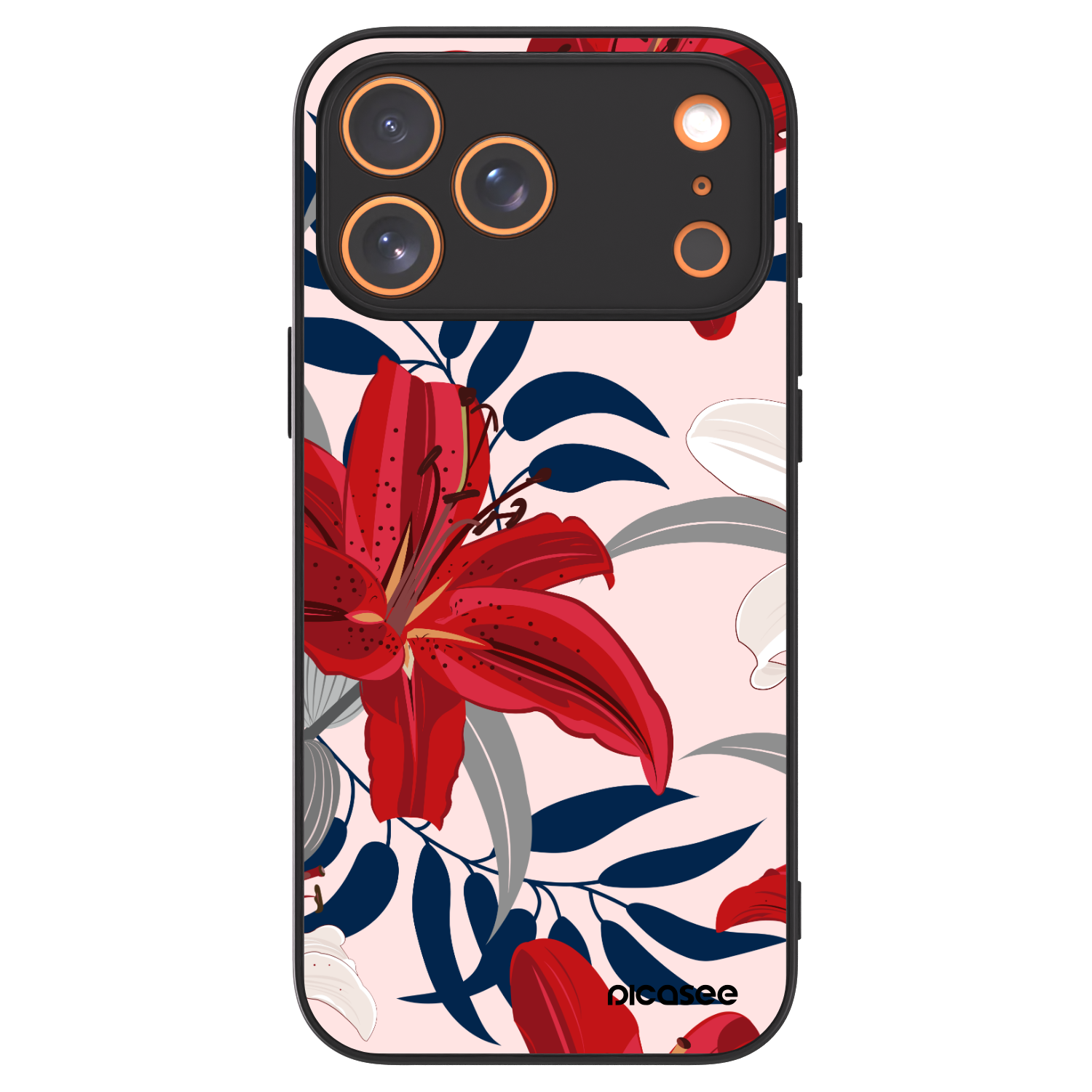 Picasee ULTIMATE CASE za Apple iPhone 17 Pro Max - Red Lily