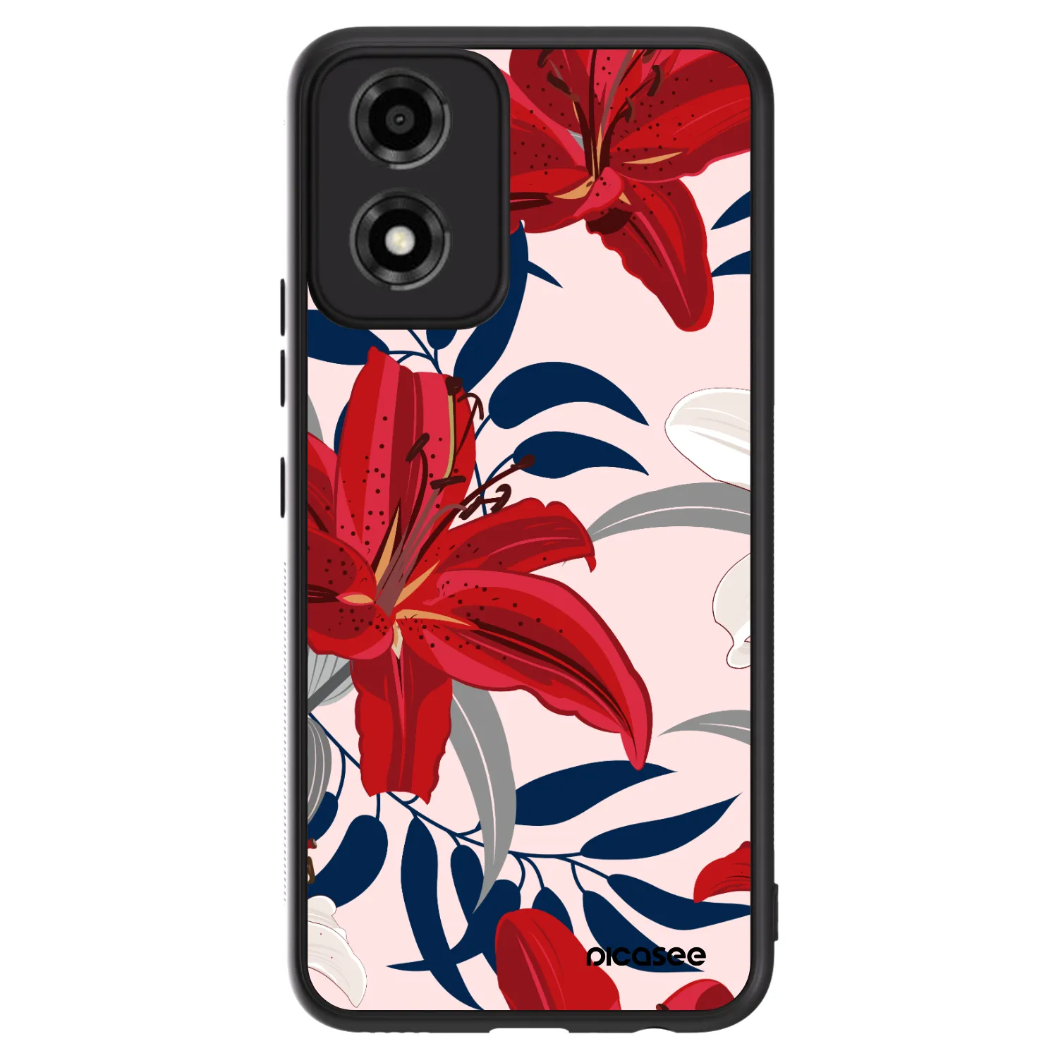 Picasee ULTIMATE CASE za Motorola Moto E14 - Red Lily