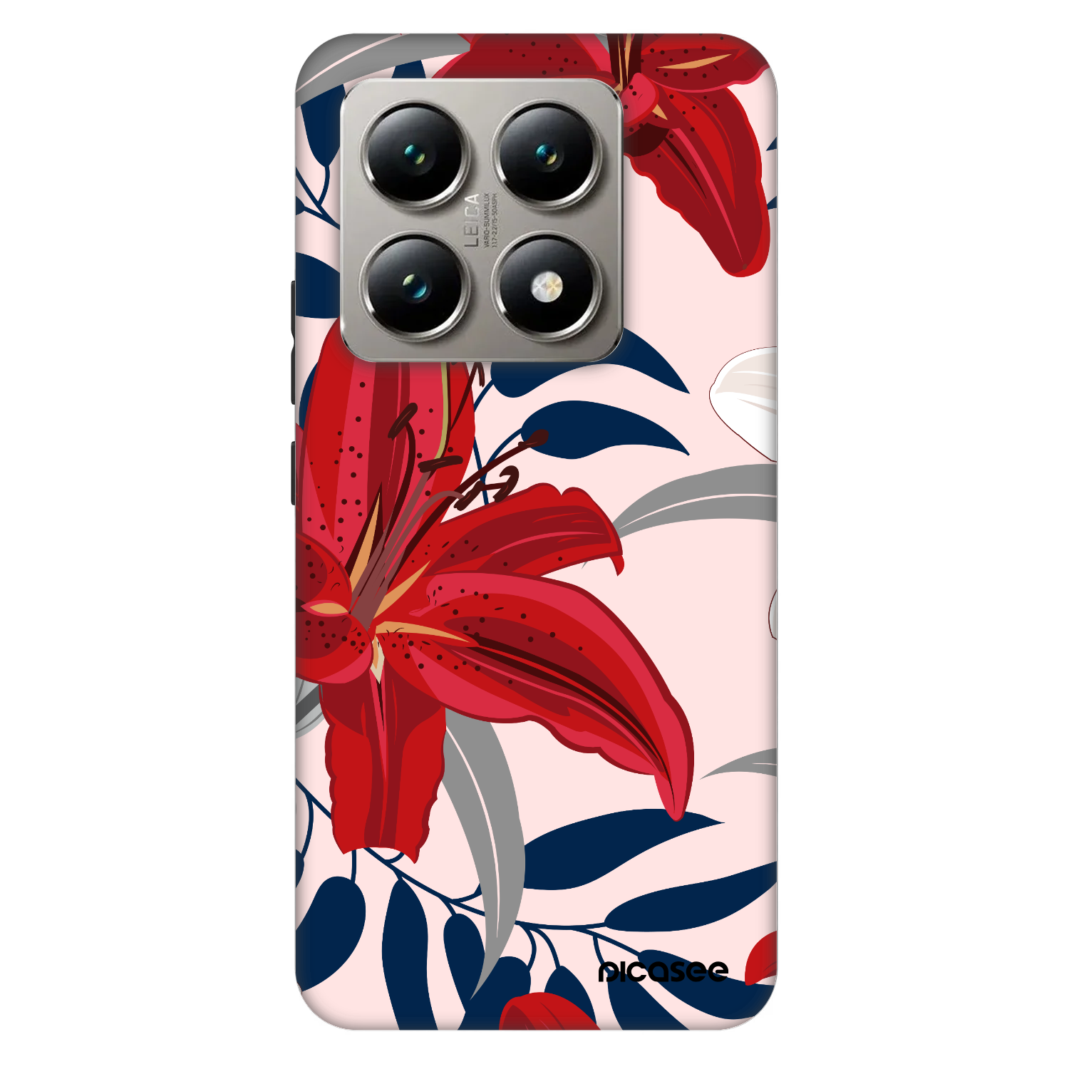 Picasee Fashion Case za Xiaomi 14T Pro - Red Lily