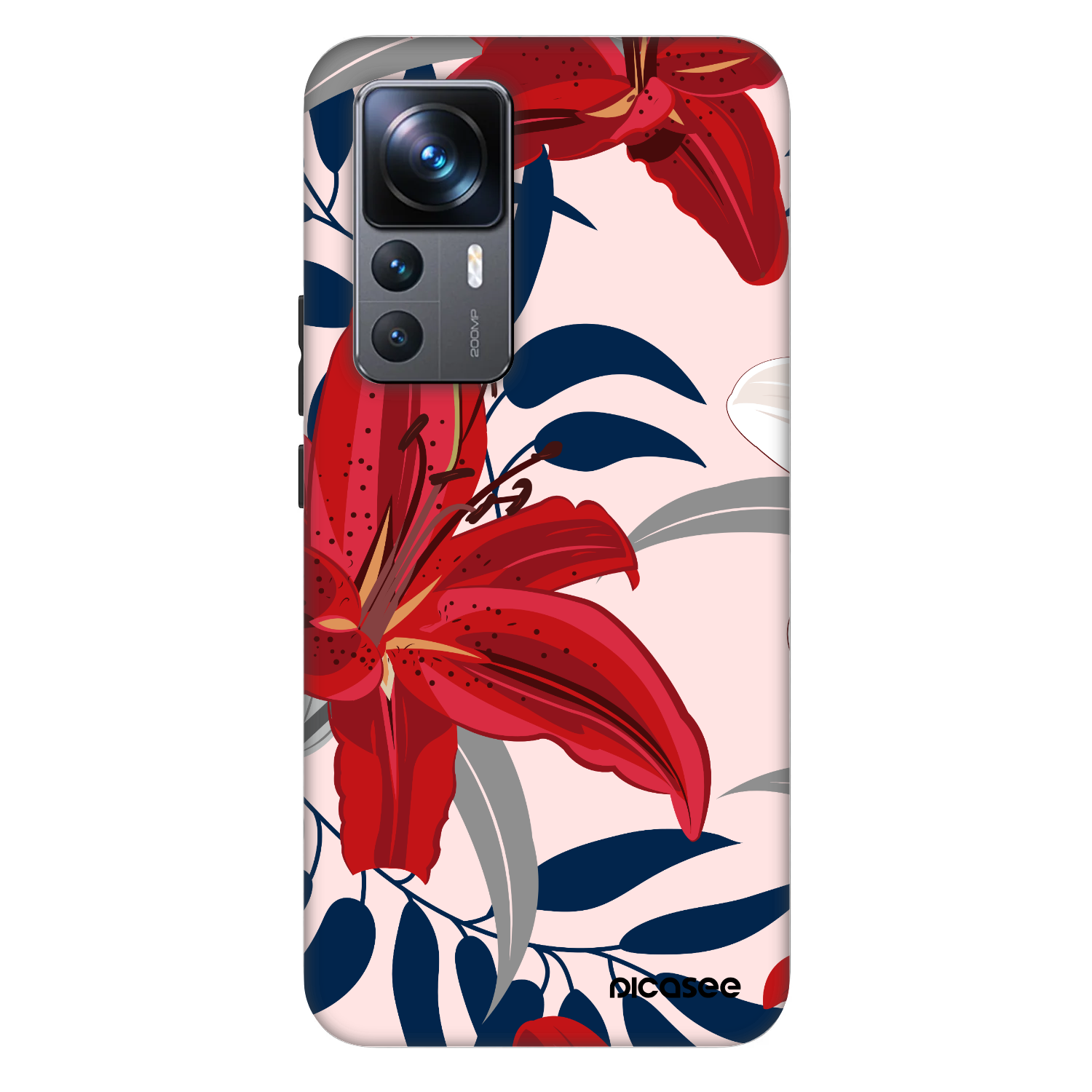Picasee Fashion Case za Xiaomi 12T - Red Lily