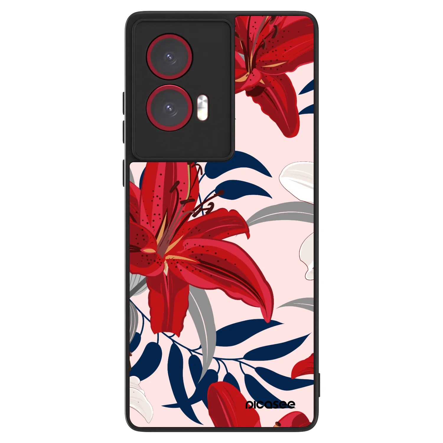 Picasee ULTIMATE CASE za Motorola Edge 50 Fusion - Red Lily