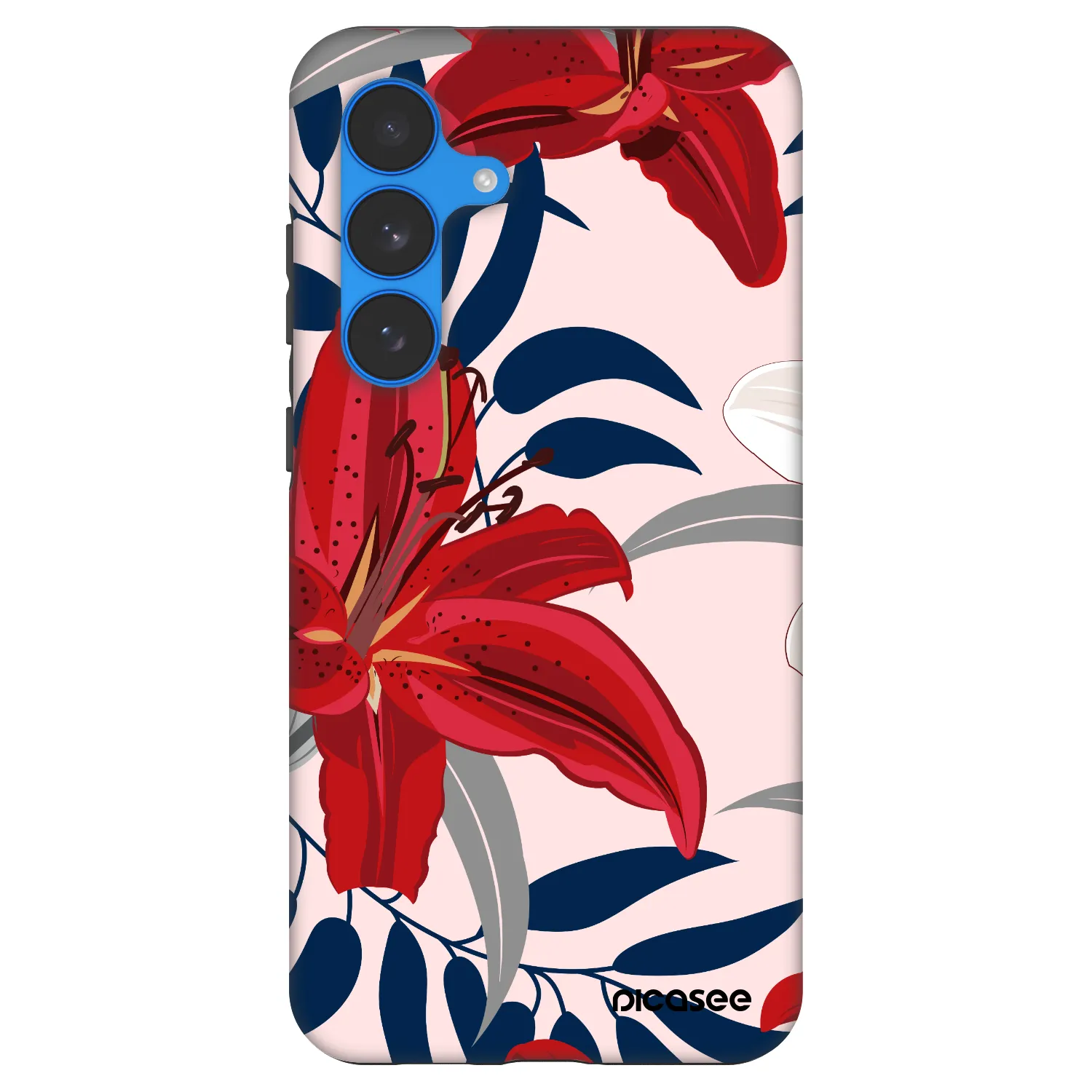 Picasee Fashion Case za Samsung Galaxy S25 FE 5G - Red Lily