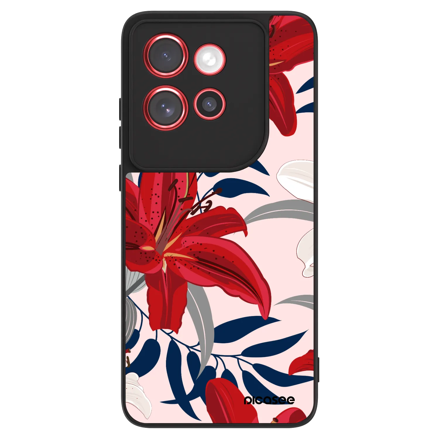 Picasee ULTIMATE CASE za Motorola Edge 60 Neo 5G - Red Lily