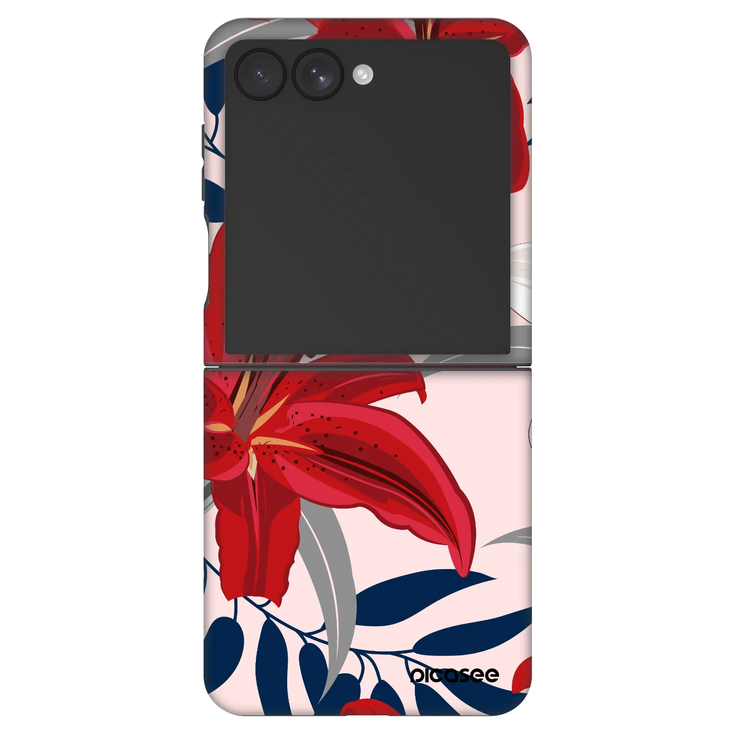 Picasee Fashion Case za Samsung Galaxy Z Flip7 5G - Red Lily