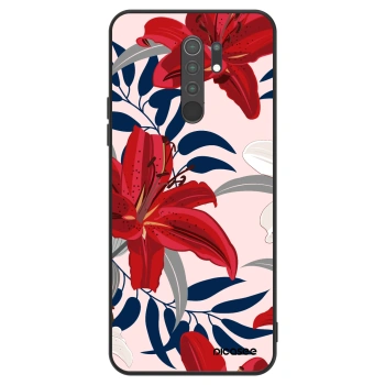 Ovitek za Xiaomi Redmi 9 - Red Lily