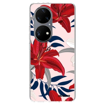 Ovitek za Huawei P50 - Red Lily
