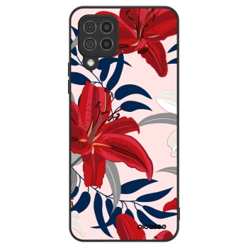 Ovitek za Samsung Galaxy A22 A225F 4G - Red Lily