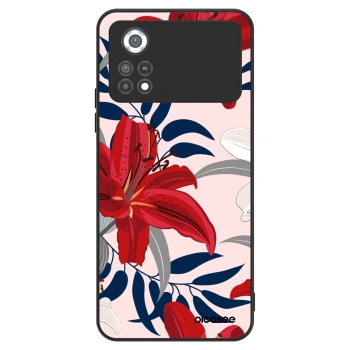 Ovitek za Xiaomi Poco X4 Pro 5G - Red Lily