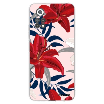 Picasee silikonski prozorni ovitek za Xiaomi Poco X4 Pro 5G - Red Lily