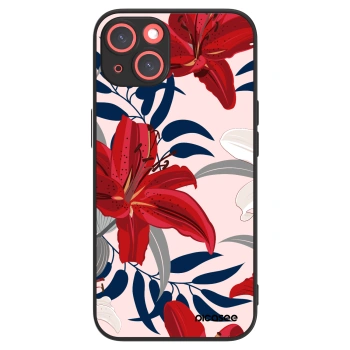 Picasee ULTIMATE CASE MagSafe za Apple iPhone 13 - Red Lily