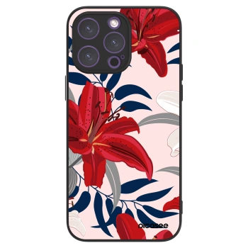 Picasee ULTIMATE CASE MagSafe za Apple iPhone 14 Pro Max - Red Lily
