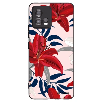 Ovitek za Motorola Moto G72 - Red Lily