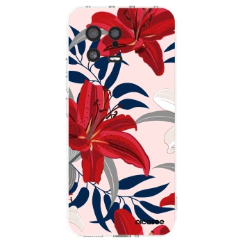 Picasee silikonski prozorni ovitek za Xiaomi 13 - Red Lily