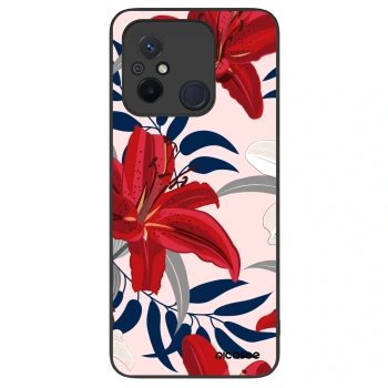 Ovitek za Xiaomi Redmi 12C - Red Lily