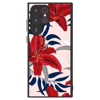 Picasee ULTIMATE CASE PowerShare za Samsung Galaxy S22 Ultra 5G - Red Lily