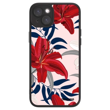 Picasee ULTIMATE CASE za Apple iPhone 15 Plus - Red Lily