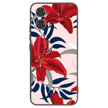 Ovitek za Motorola Moto G24 - Red Lily