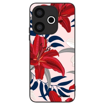 Ovitek za Xiaomi Redmi 13 4G - Red Lily