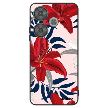 Ovitek za Xiaomi Poco F6 - Red Lily