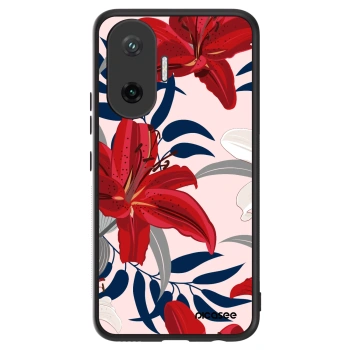 Ovitek za Xiaomi Poco F7 5G - Red Lily