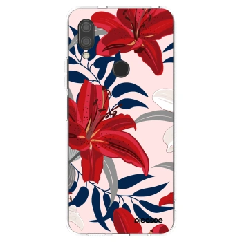 Picasee silikonski prozorni ovitek za Xiaomi Redmi 7 - Red Lily