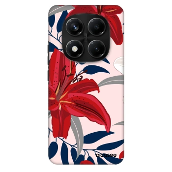 Ovitek za Xiaomi Redmi Note 14 Pro+ 5G - Red Lily