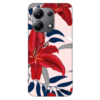 Picasee Fashion Case za Xiaomi Redmi Note 13 4G - Red Lily