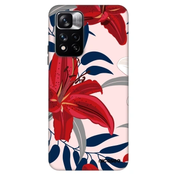 Ovitek za Xiaomi Redmi Note 11 Pro - Red Lily