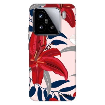Picasee Fashion Case za Xiaomi 15 - Red Lily