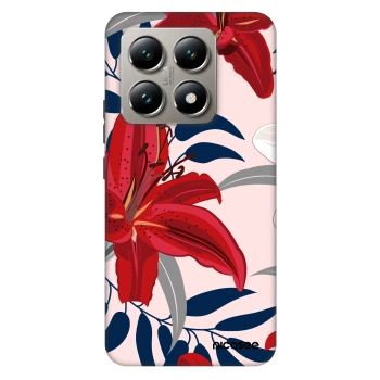 Ovitek za Xiaomi 14T - Red Lily