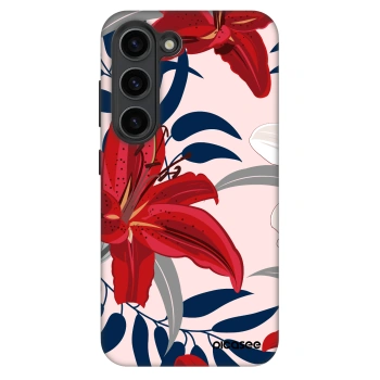 Picasee Fashion Case za Samsung Galaxy S23+ 5G - Red Lily