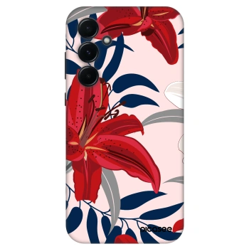 Ovitek za Samsung Galaxy A55 5G A556B - Red Lily
