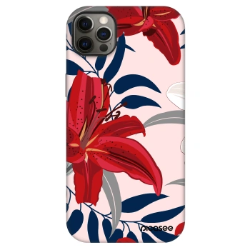 Ovitek za Apple iPhone 12 Pro Max - Red Lily