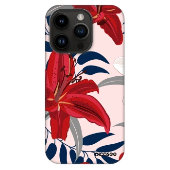Ovitek za Apple iPhone 14 Pro - Red Lily