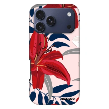 Ovitek za Apple iPhone 17 Pro - Red Lily