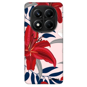Ovitek za Xiaomi Redmi Note 14 Pro 4G - Red Lily