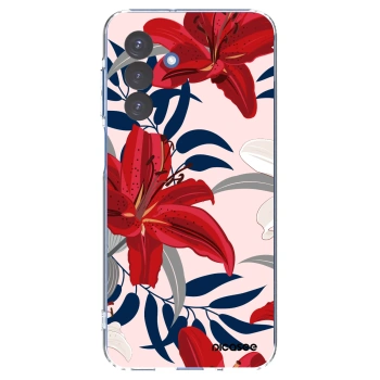 Picasee silikonski prozorni ovitek za Samsung Galaxy A17 5G - Red Lily