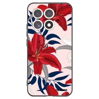 Picasee silikonski črni ovitek za Xiaomi 15T - Red Lily