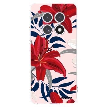 Picasee silikonski prozorni ovitek za Xiaomi Redmi Note 15 - Red Lily
