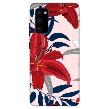 Ovitek za Samsung Galaxy S20 FE - Red Lily