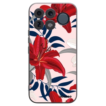 Picasee silikonski črni ovitek za Xiaomi Poco F8 Ultra - Red Lily