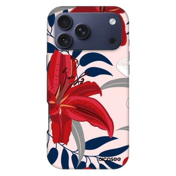 Ovitek za Apple iPhone 18 Pro Max - Red Lily
