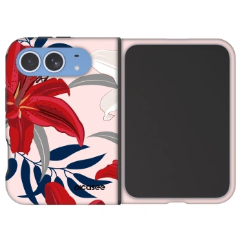 Ovitek za Apple iPhone Duo - Red Lily