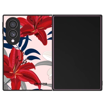 Ovitek za Samsung Galaxy Z Fold8 5G - Red Lily