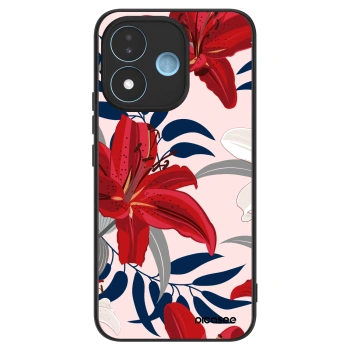 Ovitek za Xiaomi Redmi Note 17 5G - Red Lily
