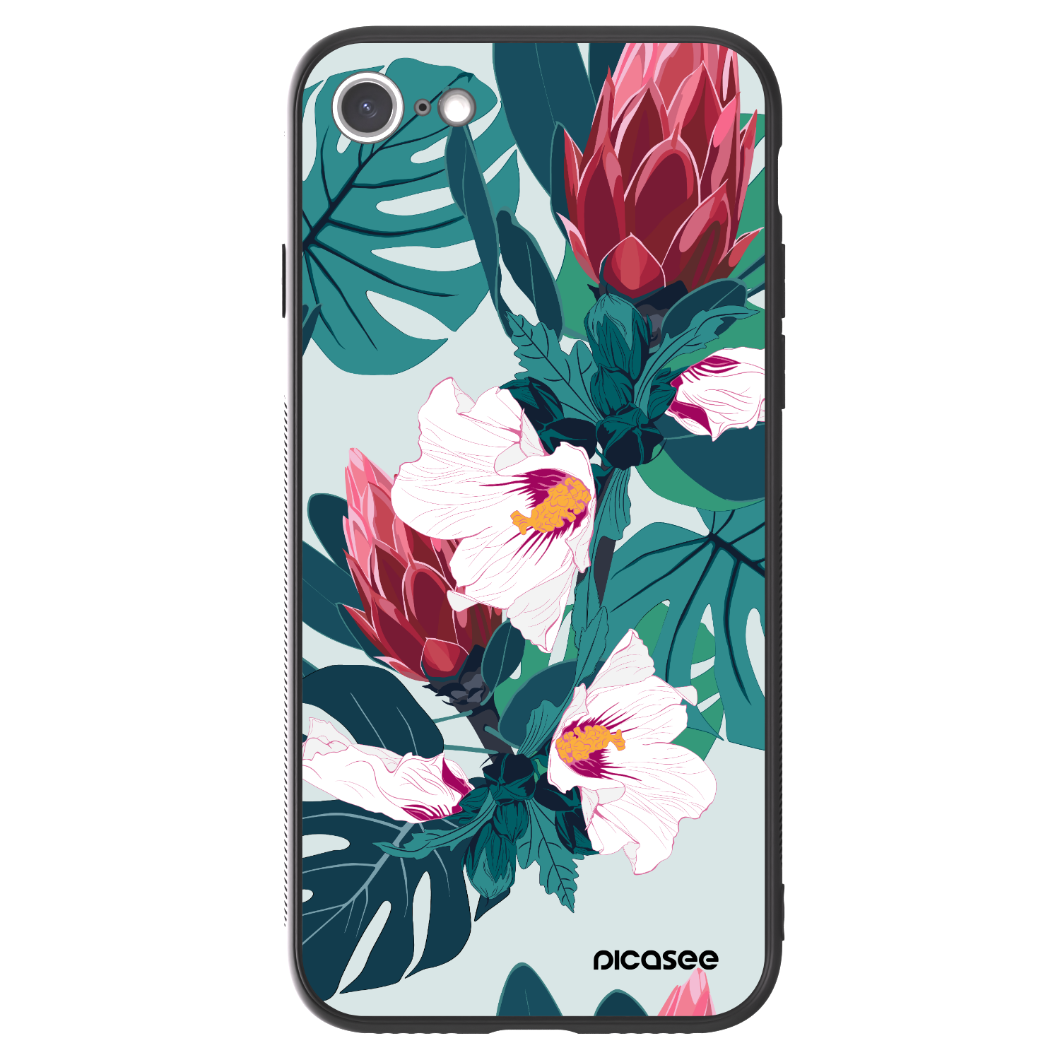 Picasee ULTIMATE CASE za Apple iPhone SE 2022 - Rhododendron